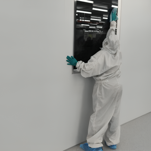 ETC - Cleanroom Window Wiping